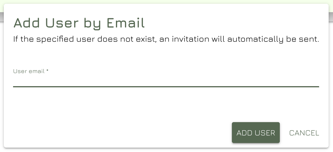 Insert the email in this box